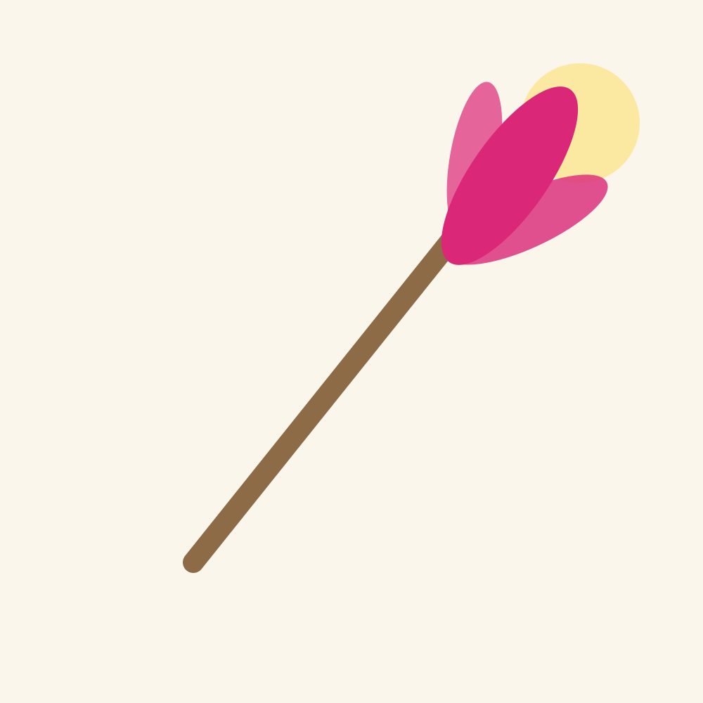 Feather wand cat teaser